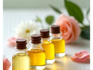 バラ、ジャスミンなどのフローラル精油